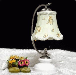 布藝臺燈：看的舒服 住的更舒服（圖）