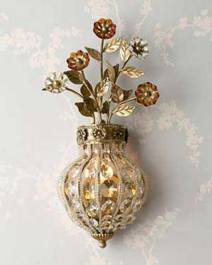 典雅壁燈提點室內(nèi)幽雅風(fēng)格（圖）