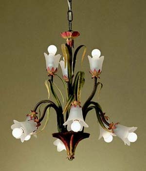 將花朵納入吊燈設(shè)計的潮流（圖）