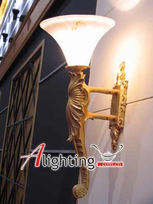 海馬壁燈 盛開的墻面之花(圖)