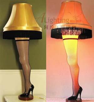 照明也可色迷迷 美腿落地?zé)?圖)