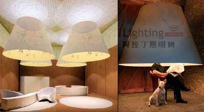 新奇巨型燈罩 挑戰(zhàn)常規(guī)生活(圖)
