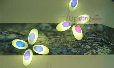 精巧彩色蛋燈 點綴美麗空間(圖)