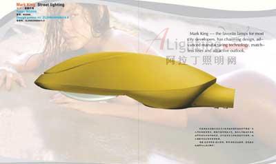 路燈設(shè)計 重弧線與色彩運用(圖)
