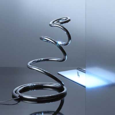 超酷臺燈設計 彎曲的照明(組圖)