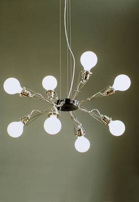 2007流行燈飾：色彩清新 材質(zhì)清透（圖）